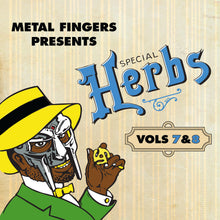 Cargar imagen en el visor de la galería, MF DOOM: Metal Fingers Presents Special Herbs Vol. 7 & 8 2LP
