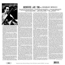 Cargar imagen en el visor de la galería, Charles Mingus: Mingus Ah Um LP