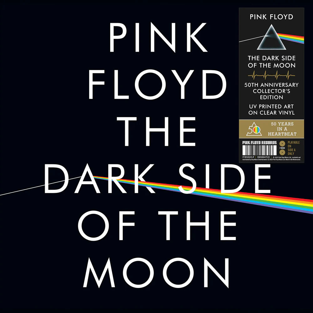 Pink Floyd: The Dark Side Of The Moon [50th Anniversary Clear Vinyl Collector’s Edition] 2LP