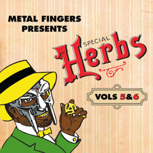 Cargar imagen en el visor de la galería, MF DOOM: Metal Fingers Presents Special Herbs Vol. 5 &amp; 6 2LP
